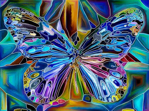 Butterfly Colors Background - Image 2