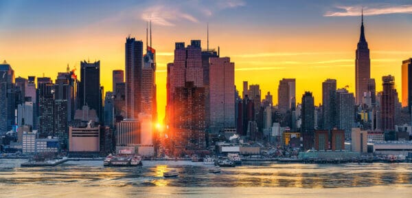 Bright Sunrise over Manhattan - Image 2