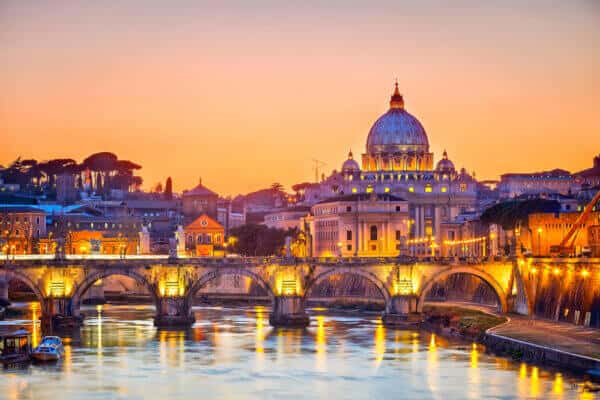 St. Peter's Cathedral at Night, Rome - Image 2