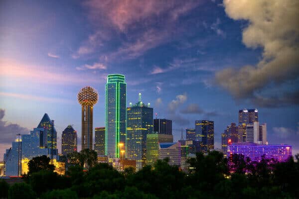 Dallas at Dusk - Image 2